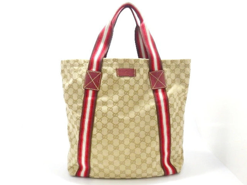 Gucci bag tote GG canvas